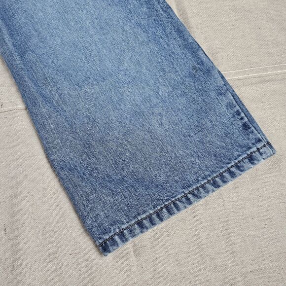 CK Calvin Klein Women’s Bootcut Jeans Size 12 / 32W 30L Sandblast Med Wash Denim - Picture 13 of 16